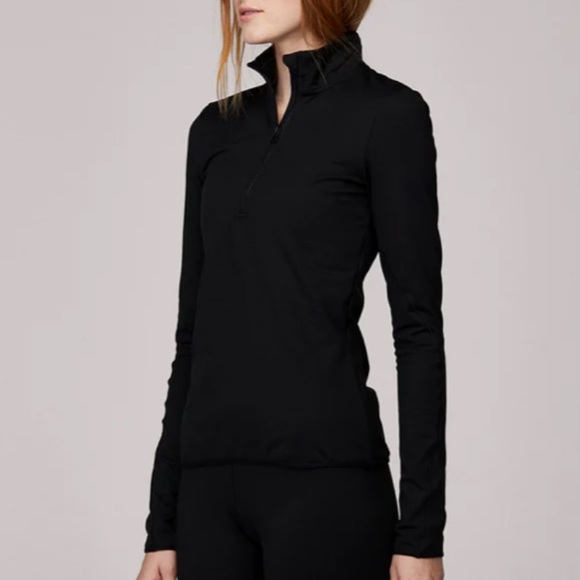 NWT Wone Warmup Half-zip Top Size S - Picture 1 of 5